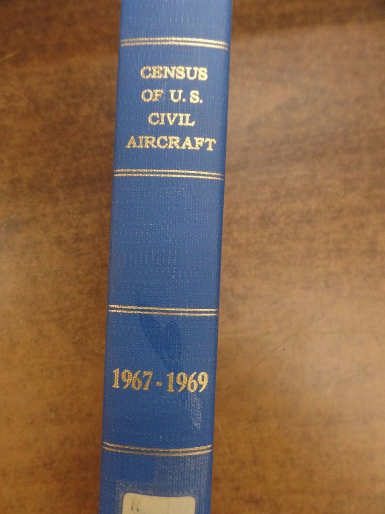 Census of U.S. Civil Aircraft 1967-1969 FAA 121316DBE3