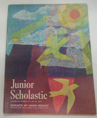 Junior Scholastic Magazine Summer Saturn Tests May 1963 061915R