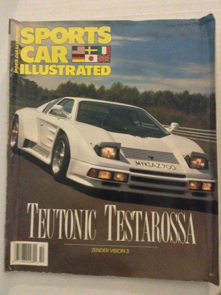 Sports Car Illustrated Teutonic Testarossa Zender 3 October 1988 080819nonrh