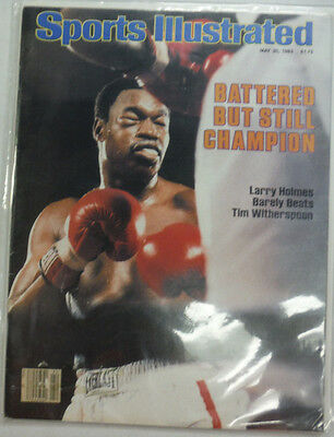Sports Illustrated Magazine Larry Holmes Tim Witherspoon May 1983 NO ML 051215R