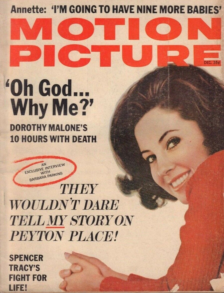 Motion Picture December 1965 Dorothy Malone Spencer Tracy 013119DBE2