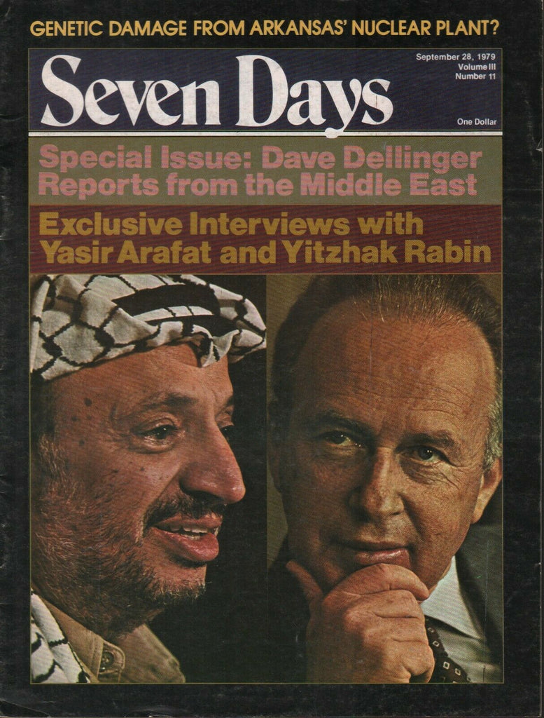 Seven Days September 28 1979 Yasir Arafat Yitzhak Rabin 021819AME