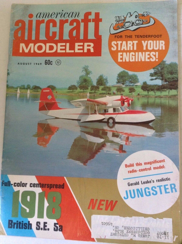 Aircraft Modeler Magazine Gerald Leake's Jungster August 1969 041817nonrh2