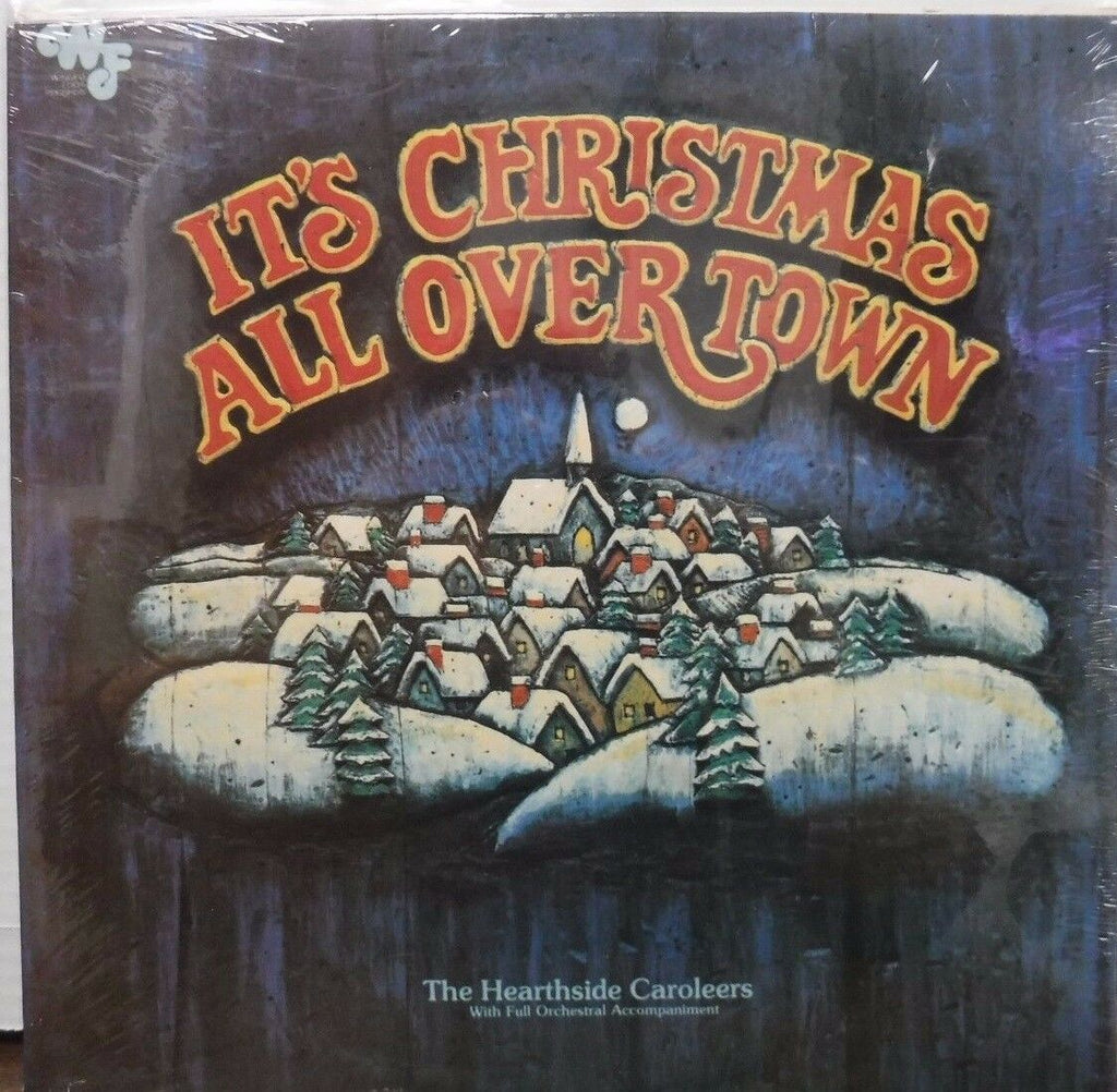 It's Christmas All Overtown Hearthside Caroleers 33RPM New Sealed 010717LLE