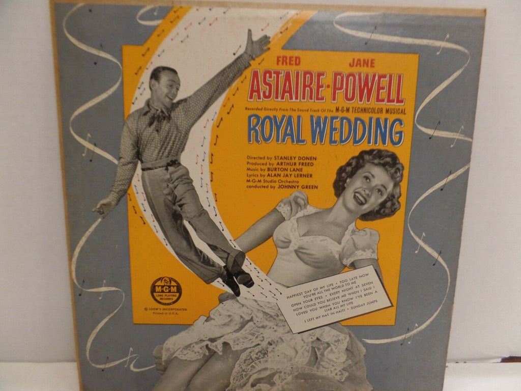 Selections from MGM Film Royal Wedding E-543 Microgroove 10"33rpm 011720DBT2