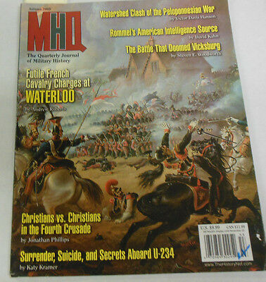 MHQ Magazine Futile French Cavalry Charges At Waterloo Autumn 2005 071714R