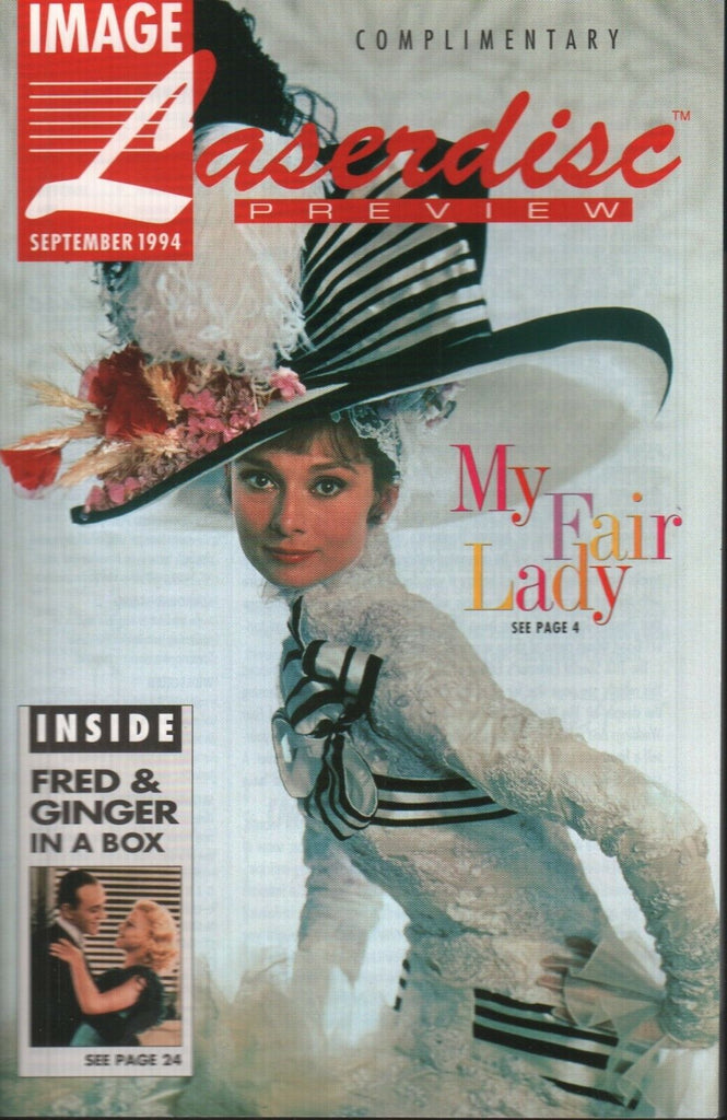 Image Laserdisc Preview September 1994 My Fair Lady Fred & Ginger 111418AME