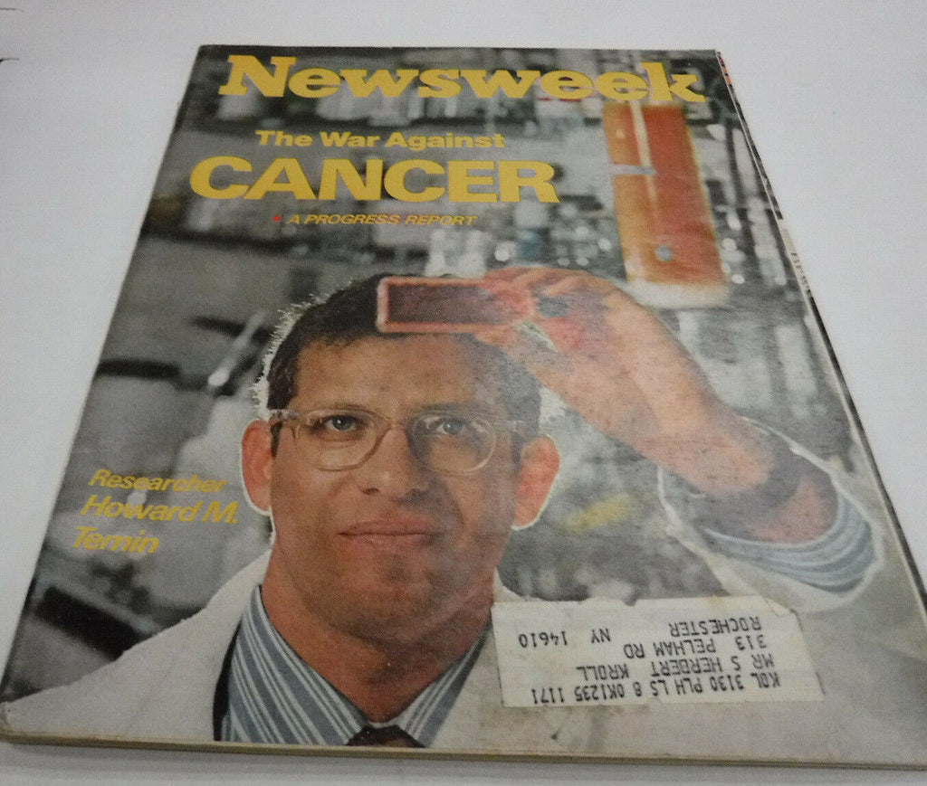 Newsweek Magazine The War Against Cancer February 22, 1971 101816R2