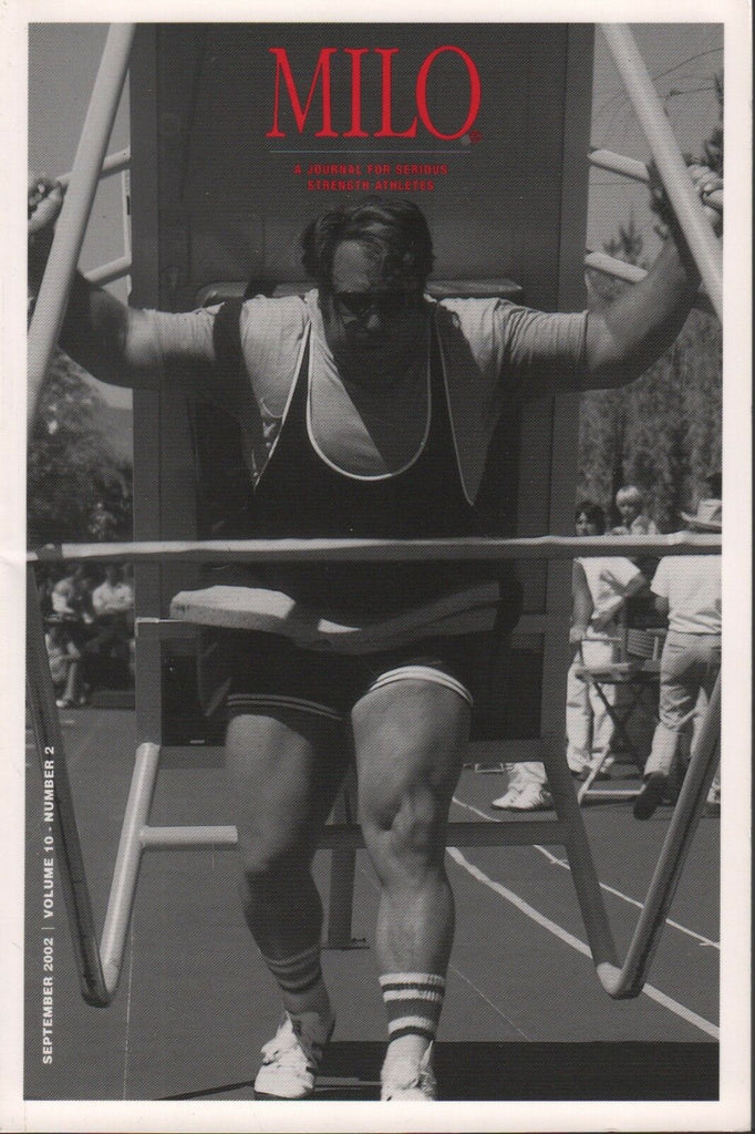 Milo Bodybuilding Magazine September 2002 Bruce Wilhelm 062218DBE