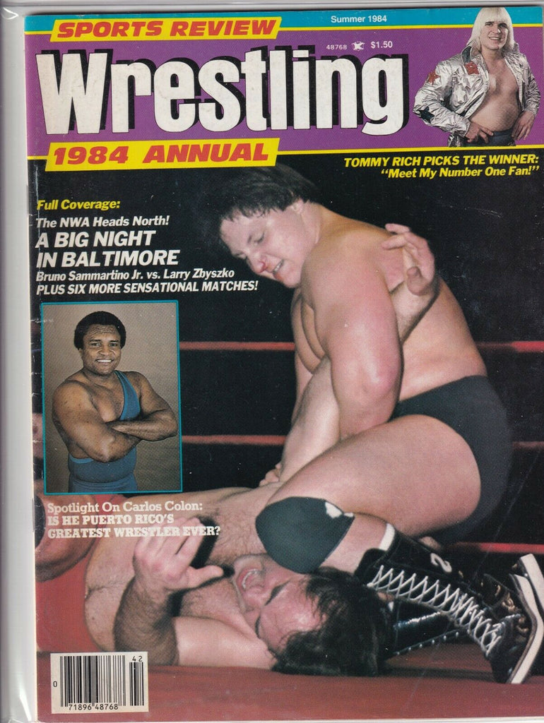 Sports Review Wrestling Bruno Sammartino Summer 1984 060519nonr