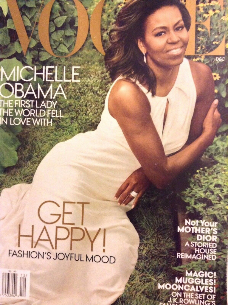 Vogue Magazine Michelle Obama Get Happy December 2016 100917nonrh2