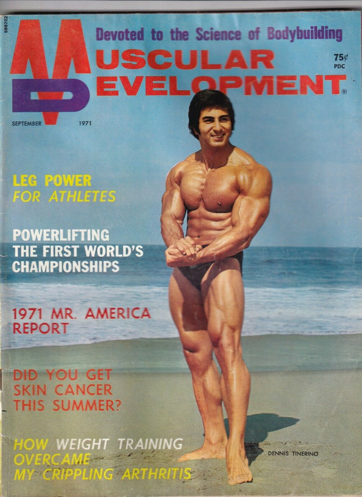 Muscular Development Mag Dennis Tinerino Jim Manion September 1971 120319nonr
