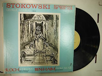 33 RPM Vinyl Stokowski Symphony of The Air USLP0009 011915KME