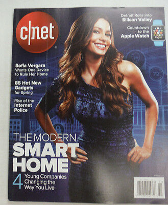 CNET Magazine Sofia Vergara 85 New Gadgets Spring 2015 062215R