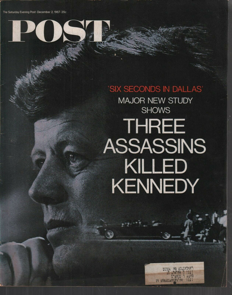 Saturday Evening Post December 2 1967 John F Kennedy JFK 080719AME