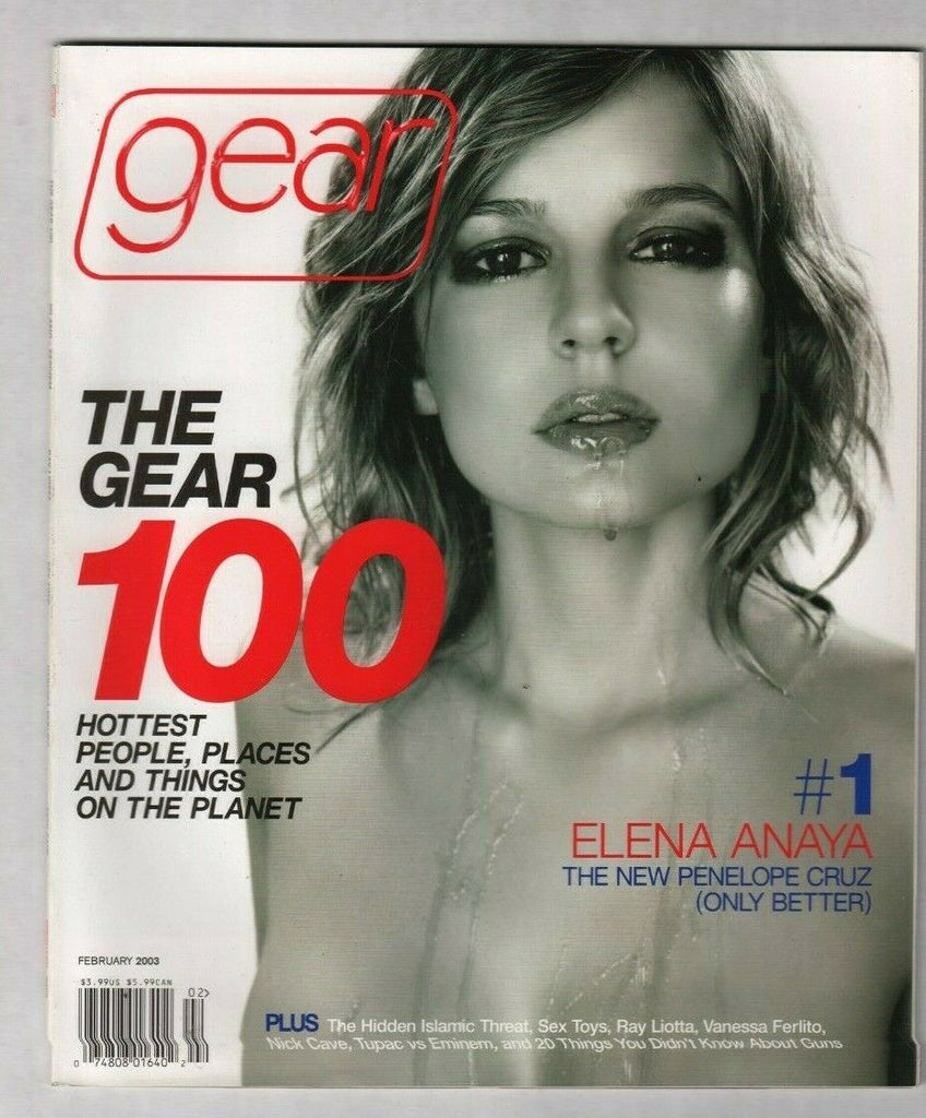 Gear Mag The Gear 100 Elena Anaya February 2003 020820nonr