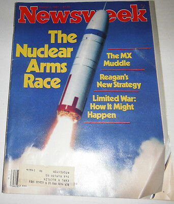 Newsweek Magazine The Nuclear Arms Race October 1981 080914R
