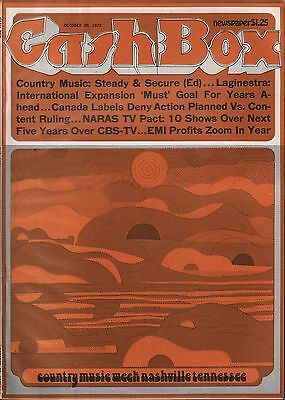 Cash Box October 20 1973 "Country Music Week Nashville Tennessee" EX 120115DBE