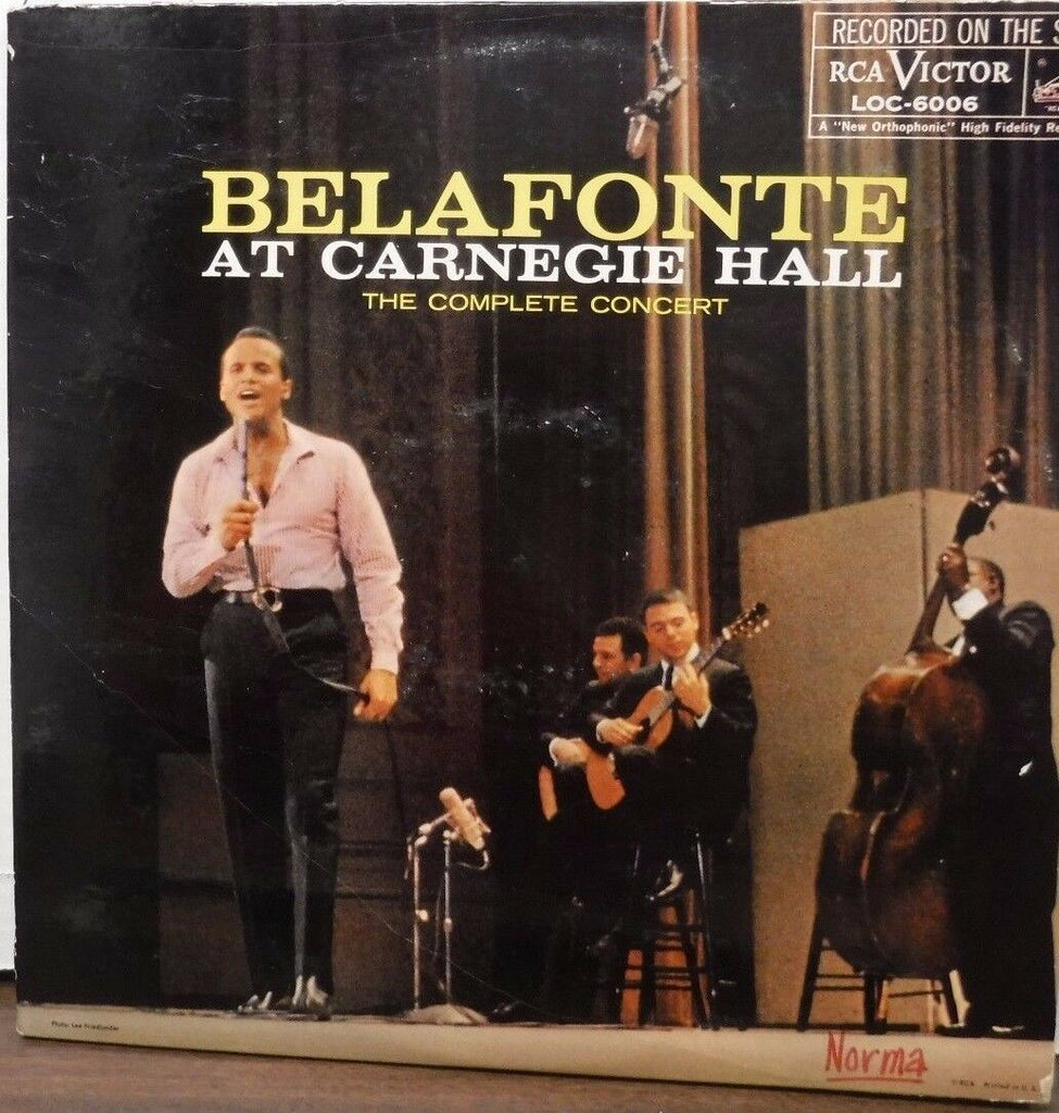 Belafonte at Carnegie Hall The Complete Concert 33RPM LOC6006 121816LLE