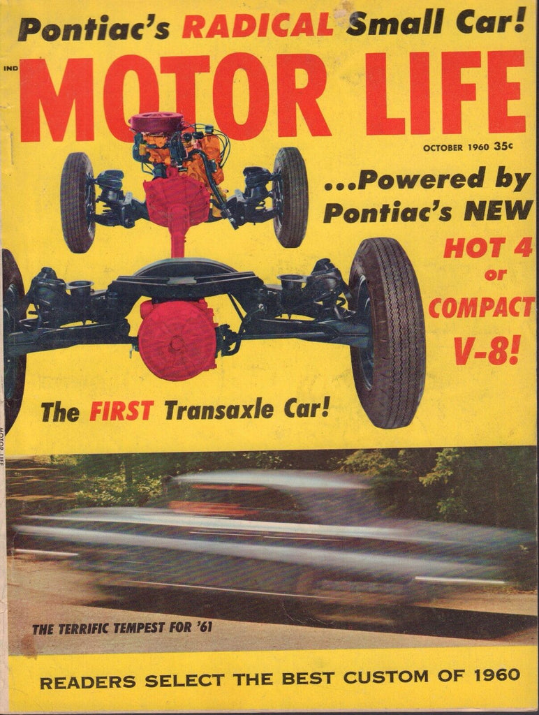 Motor Life October 1960 Tempest '61, Compact V-8, Pontiac 022817nonDBE2