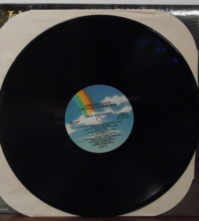 John Schneider Too Good to Stop Now vinyl MCA5495 062618LLE