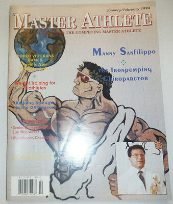 Master Athlete Magazine Manny Sanfilippo January/February 1994 120214R2