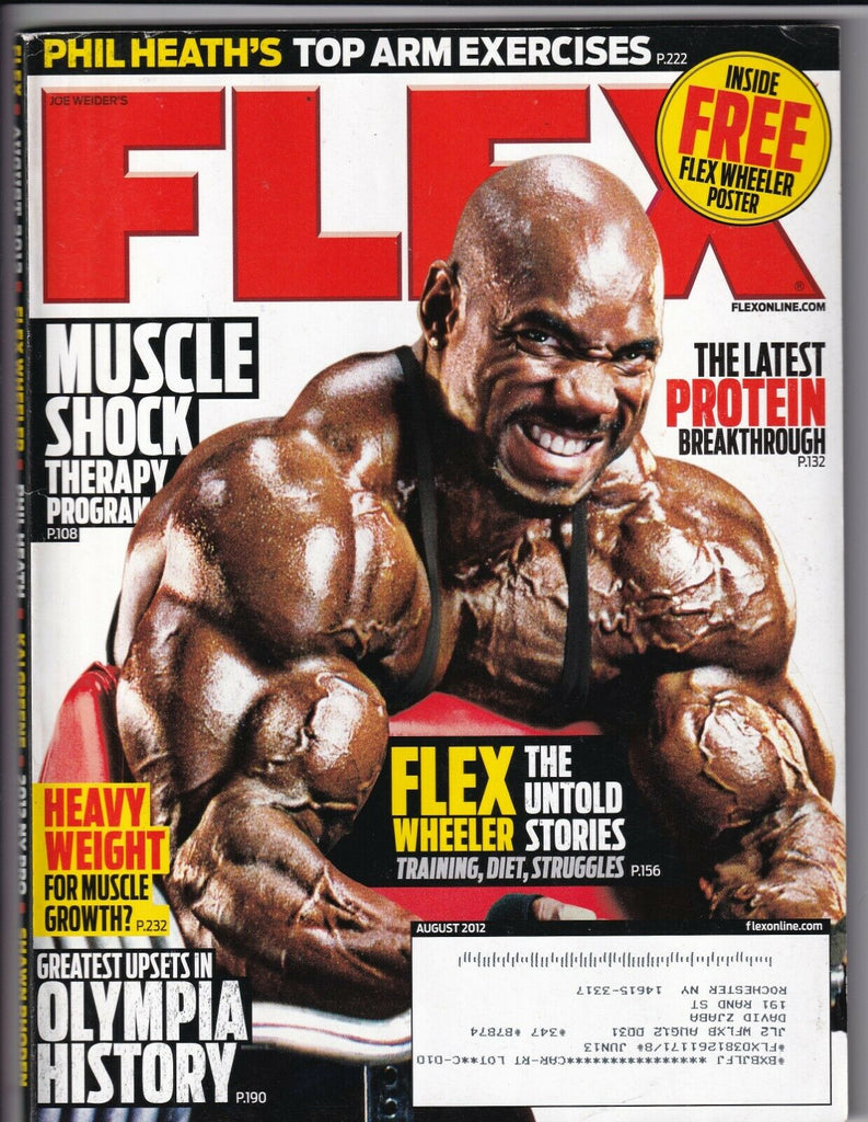 Flex Magazine Phil Heath Arm Exercises August 2012 080719nonr