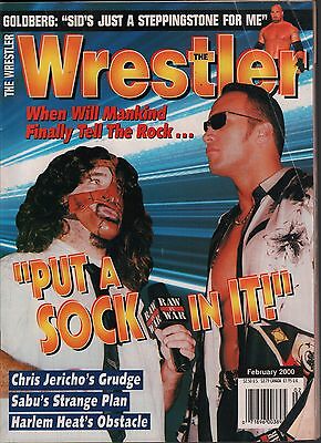 The Wrestler February 2000 The Rock, Chris Jericho VG 122815DBE