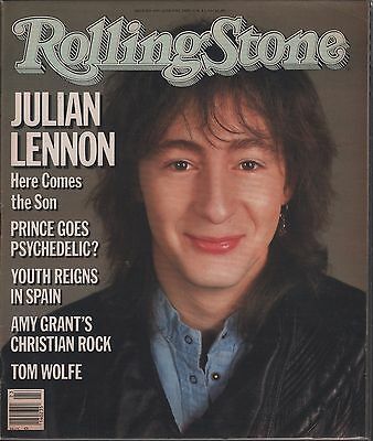 Rolling Stone June 6 1985 Julian Lennon EX 121815DBE