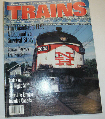 Trains Magazine Unsinkable FL9 Survival Story March 1993 012115R2