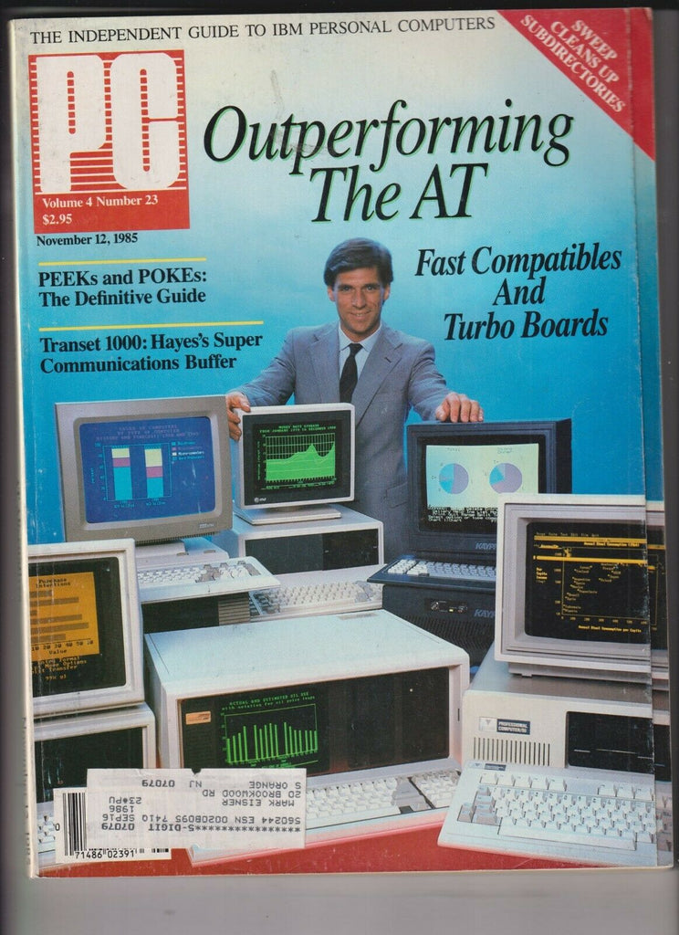 PC Mag Outperforming The AT Peeks & Pokes November 12, 1985 120719nonr2