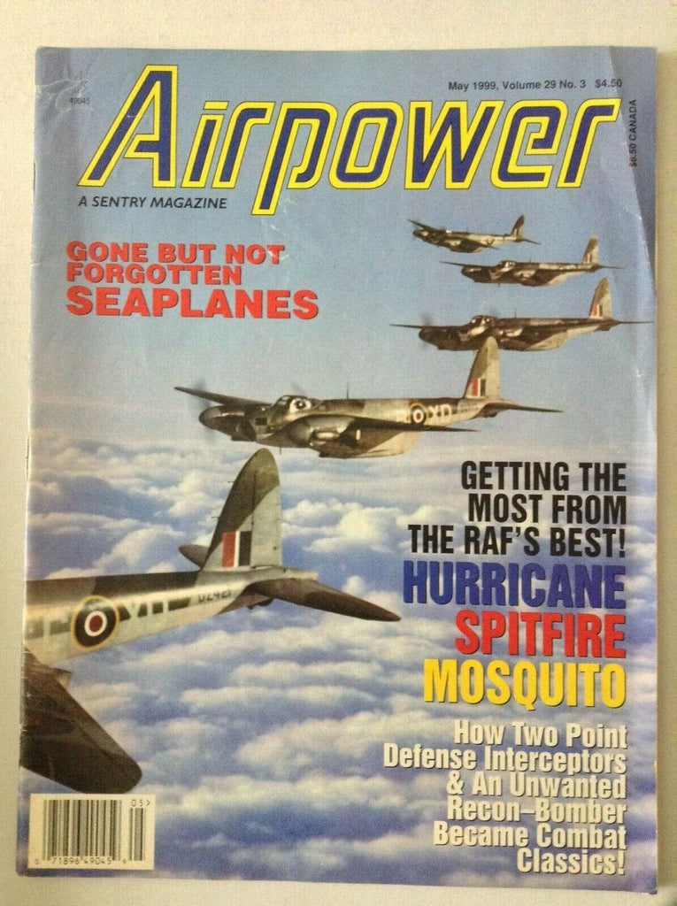 Airpower Magazine Seaplanes & Spitfire Mosquito May 1999 050319nonrh