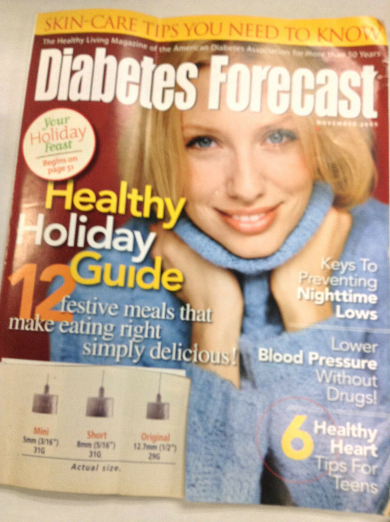 Diabetes Forecast Magazine Nighttime Lows 12 Good Meals November 2005 062017nonr