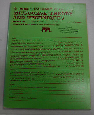 IEEE Microwave Theory And Techniques Magazine No.11 November 1981 071315R