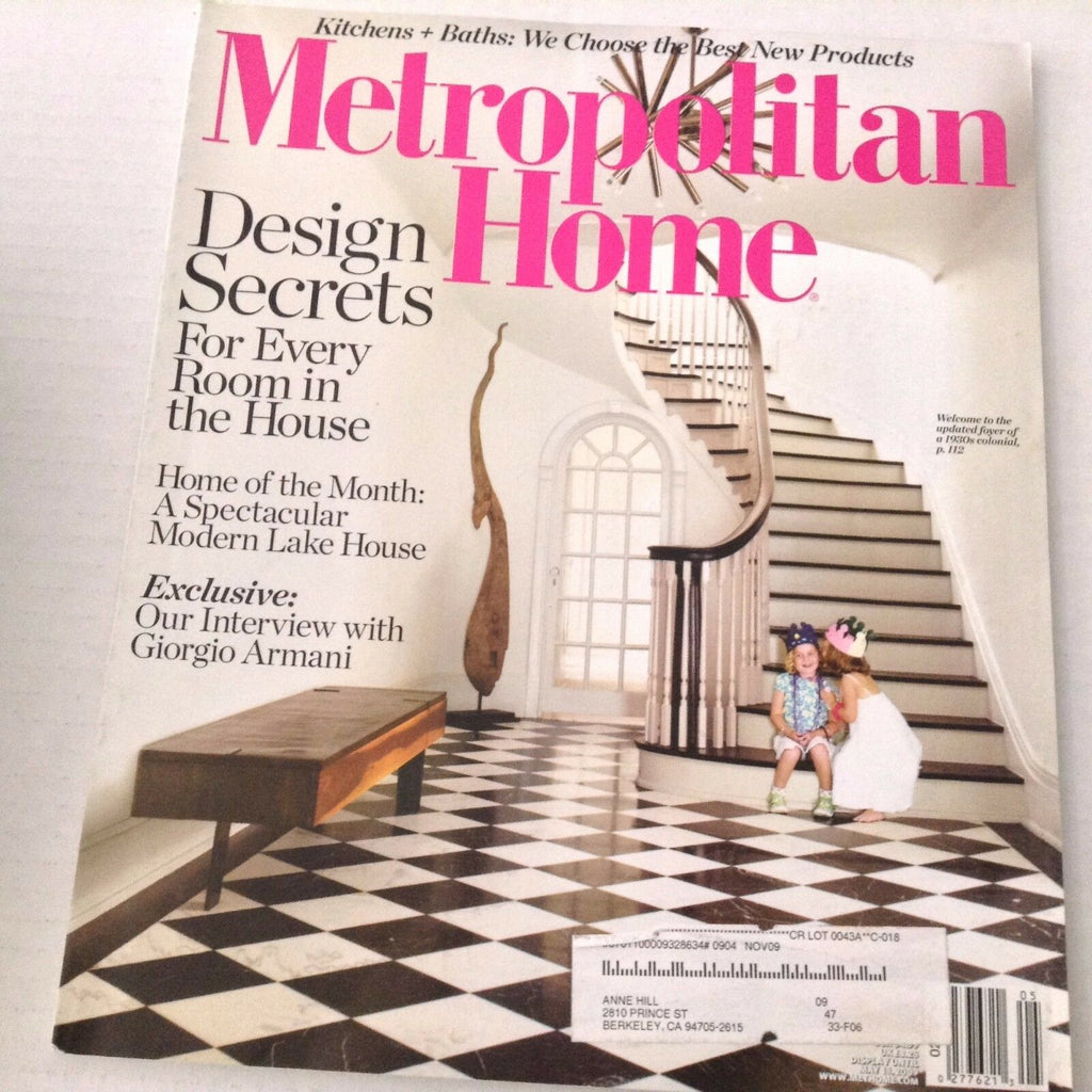 Metropolitan Home Magazine Design Secrets For Every Room May 2009 070417nonrh