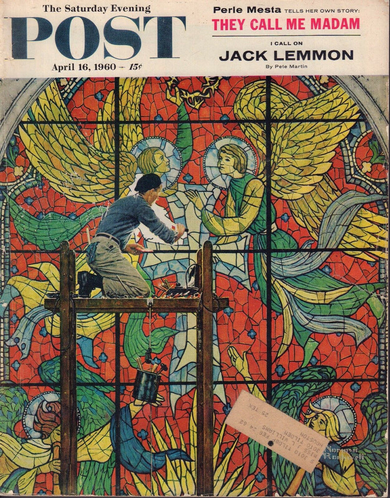 The Saturday Evening Post Magazine April 16 1960 Jack Lemmon 072317nonjhe