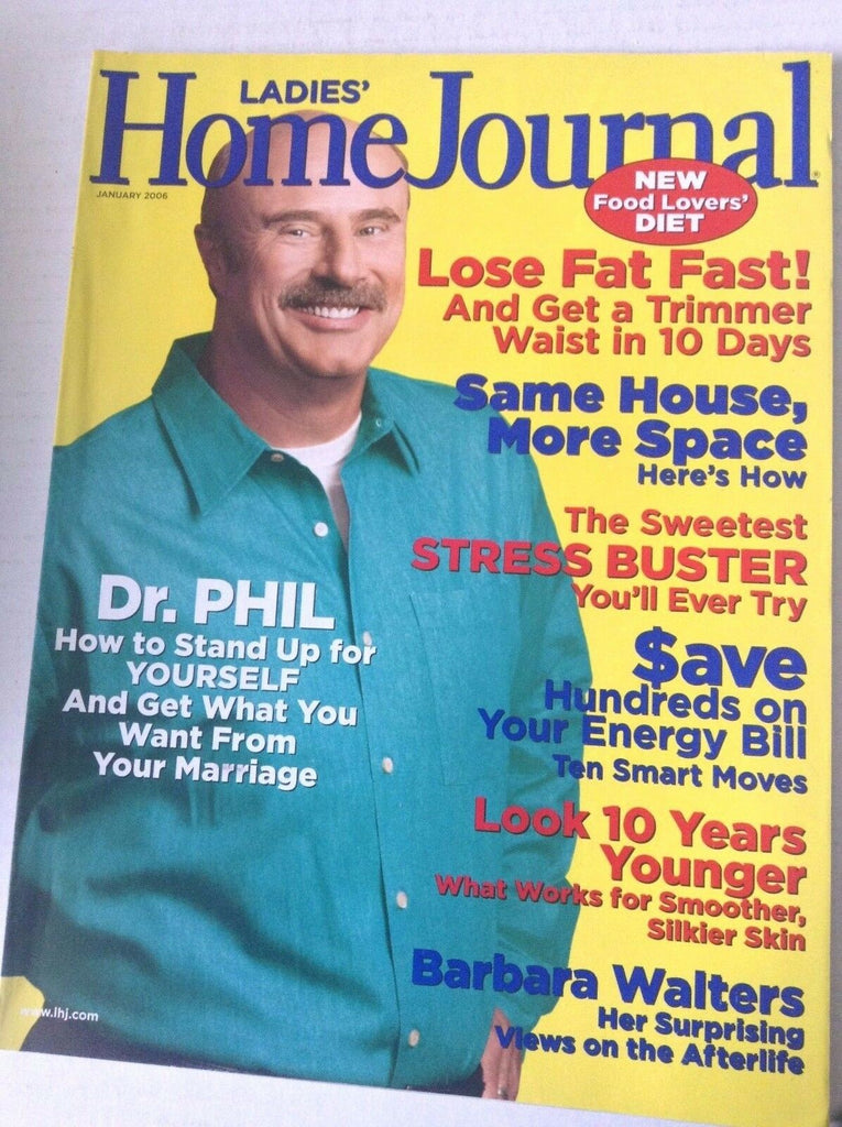 Ladies' Home Journal Magazine Dr. Phil Stress Buster January 2006 051117nonrh2