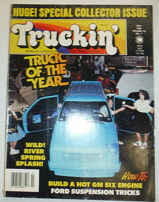 Truckin' Magazine Truck Of The Year July 1989 041315R