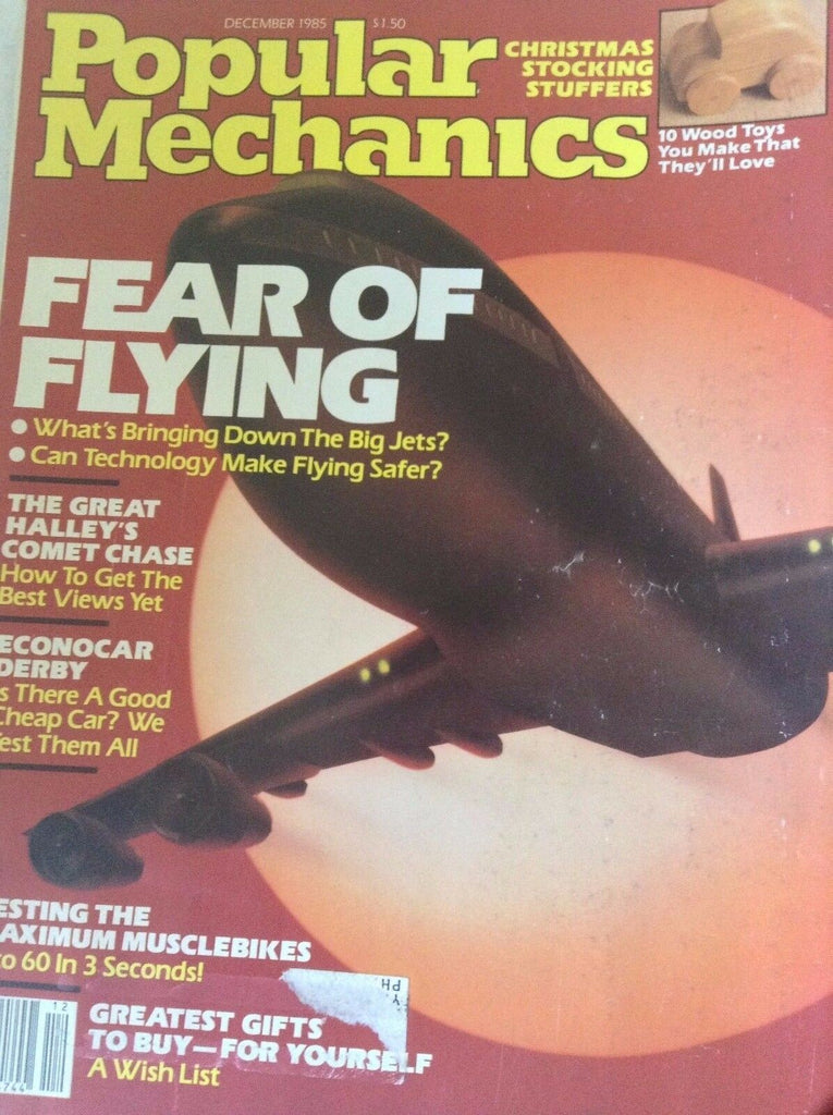 Popular Mechanics Magazine Fear Of Flying December 1985 083117nonrh