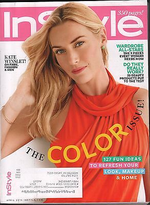 InStyle April 2015 Kate winslet the Color Issue w/ML EX 010616DBE2