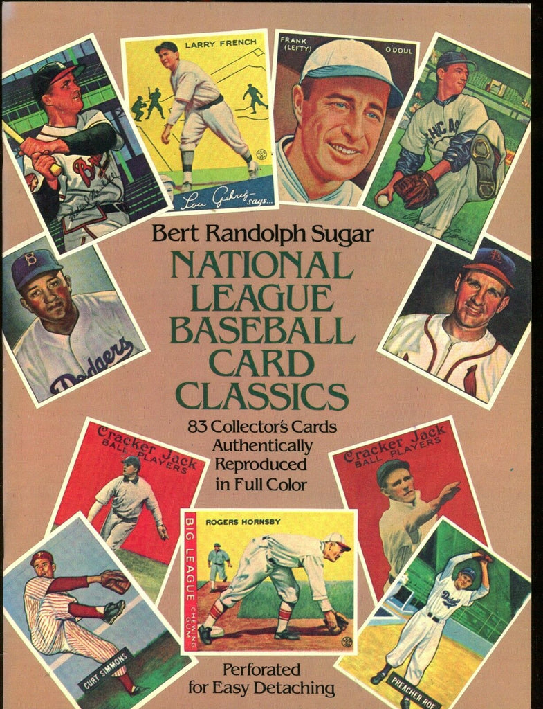 1982 National League Baseball Card Classics Book EX 012617jhe