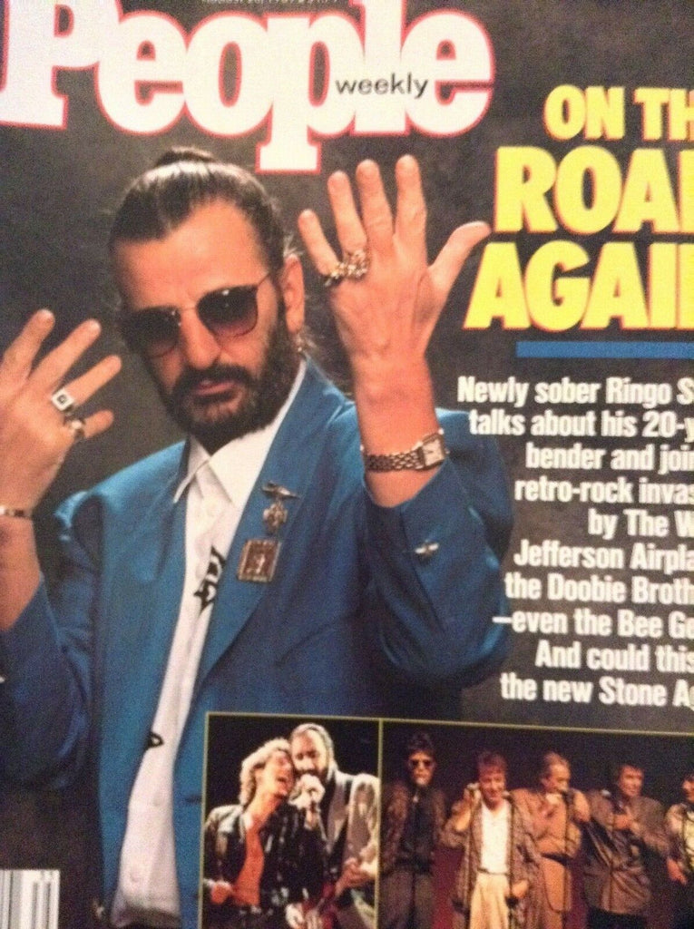 People Magazine Ringo Starr On His 20 Year Bender August 28, 1989 020119nonrh