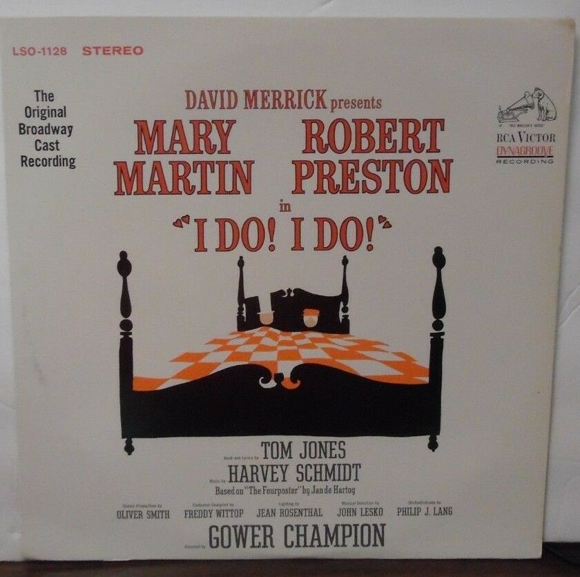 Orig Broadway Cast recording I Do I Do vinyl LSO1128 2-record set 092918LLE