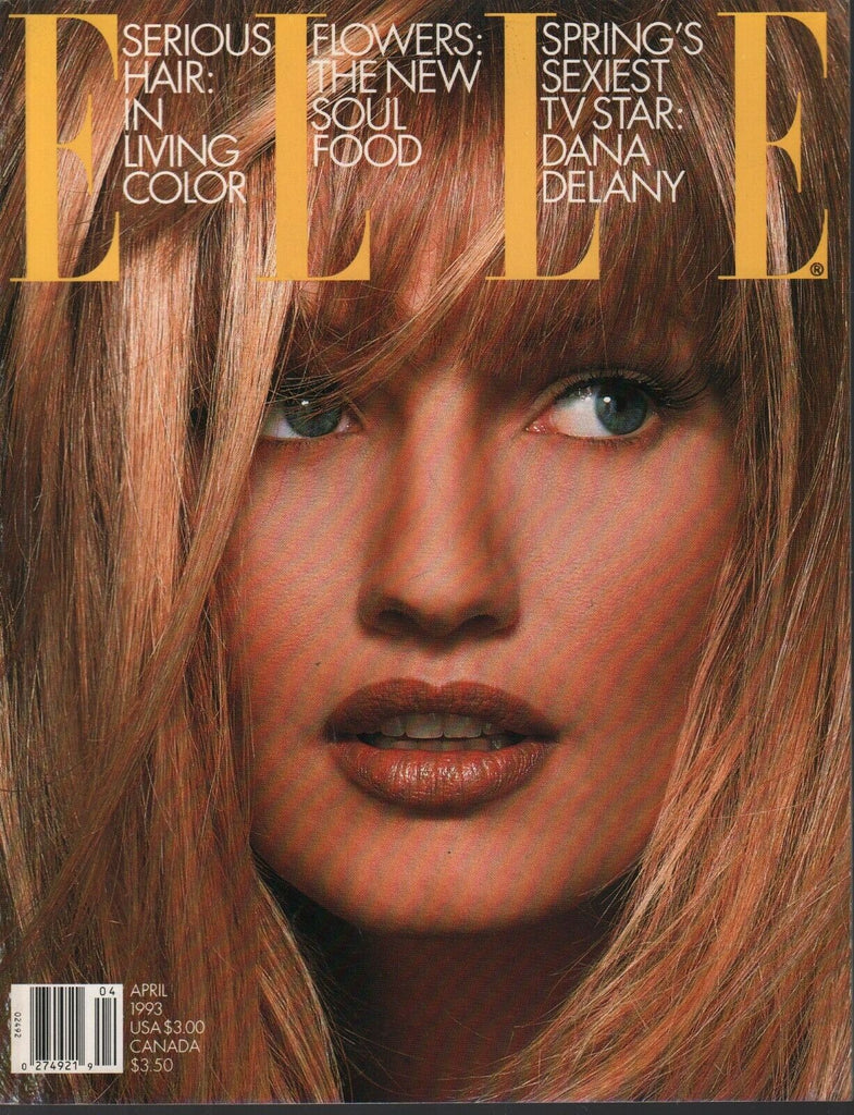 Elle Fashion Magazine April 1993 Karen Mulder Naomi Campbell 091420ame
