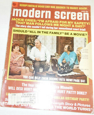 Modern Screen Magazine All In The Family & Liza Minnelli June 1972 072914R