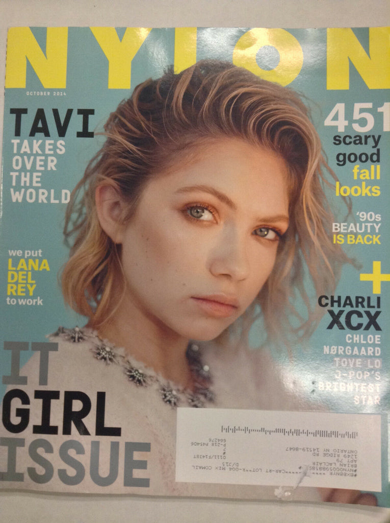 Nylon Magazine Tavi Takes The World Girl Issue October 2014 051717nonr