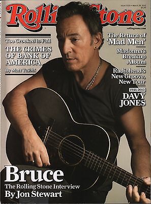 Rolling Stone March 29 2012 Bruce Springsteen VG 121815DBE2