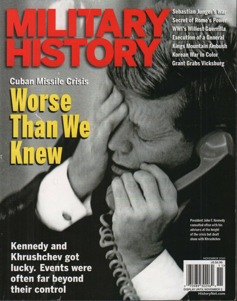 Military History November 2010 John F Kennedy Khurschchev 061919AME