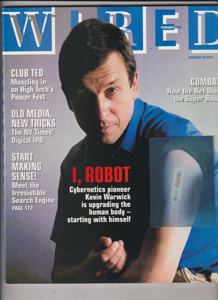 Wired Mag Kevin Warwick Club Ted February 2000 120319nonr