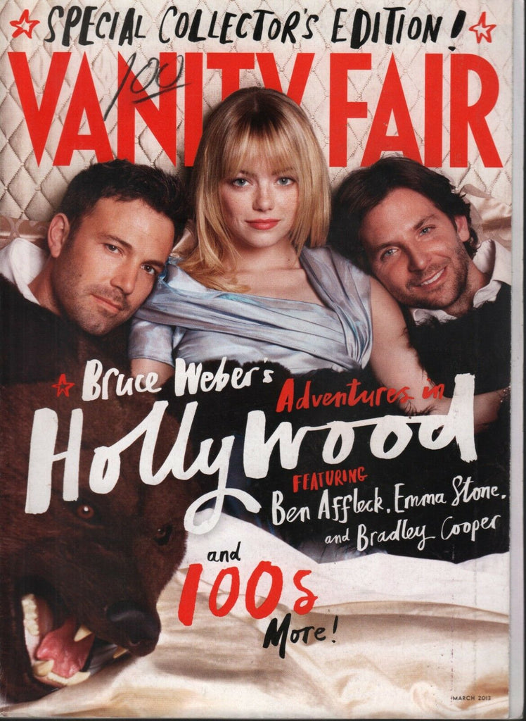 Vanity Fair March 2013 Bruce Weber Emma Stone Ben Affleck 092118AME